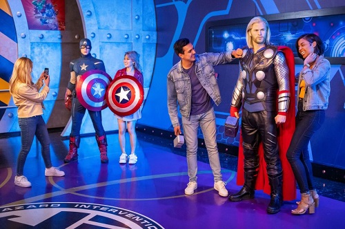 Madame Tussauds Hollywood com Marvel Universo 4D Movie Experience - 1 dia